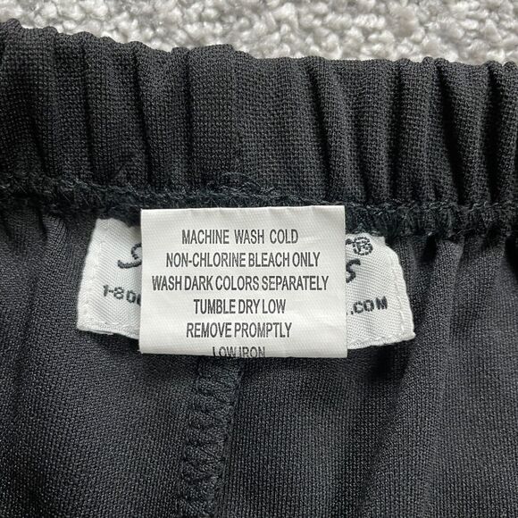 Anthony Richards Pants Womens 10 Black Elastic High Rise Straight Leg 24x30 - Picture 4 of 11